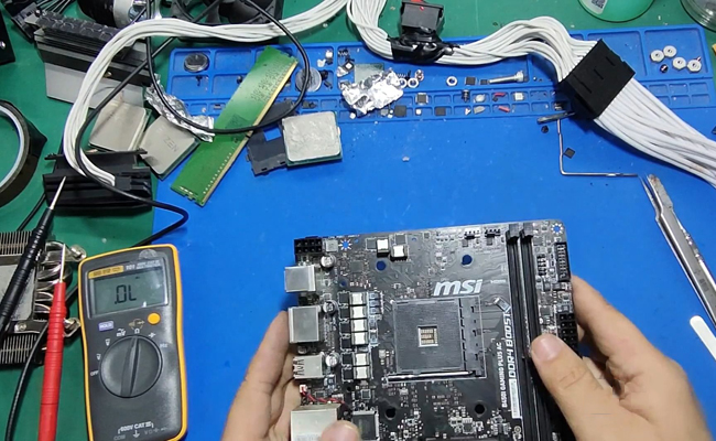 潜江华硕电脑主板维修